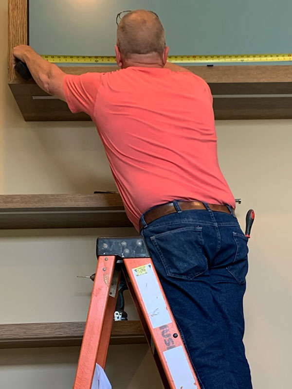 Contractor measuring cabinet